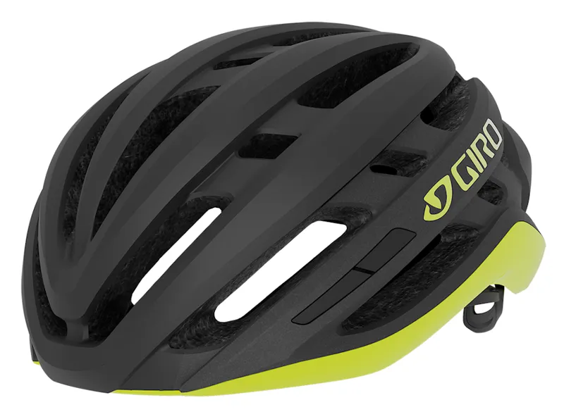 Giro Agilis Road Helmet Matte Black/Citron