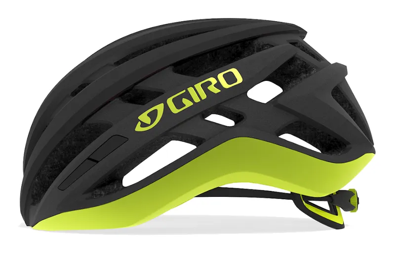 Giro Agilis Road Helmet Matte Black/Citron-1