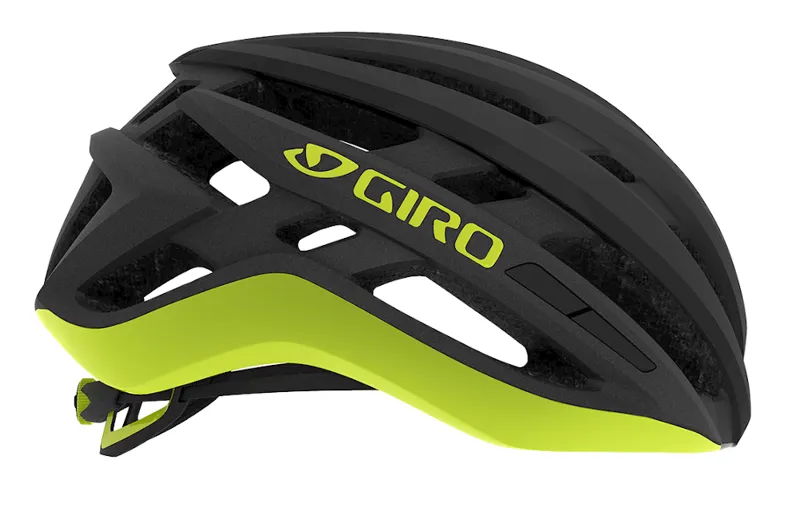 Giro Agilis Road Helmet Matte Black/Citron-2