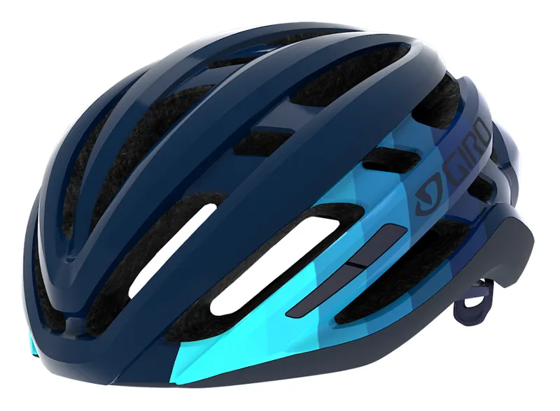 Giro Agilis Road Helmet Matte Iceberg/Midnight Bars