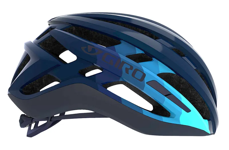 Giro Agilis Road Helmet Matte Iceberg/Midnight Bars-1