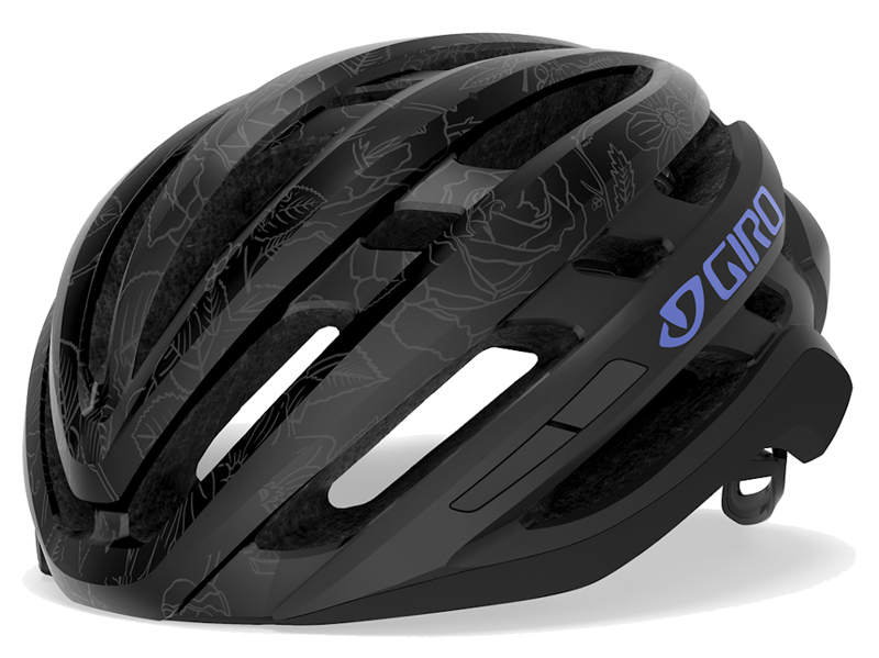 Giro Agilis Womens Road Helmet Matte Black Floral