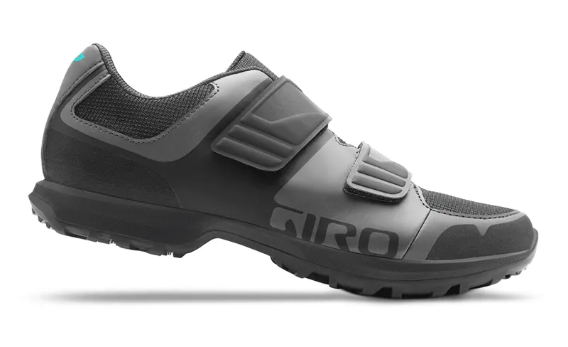 Giro Berm Womens MTB Shoes Titanium/Dark Shadow-1