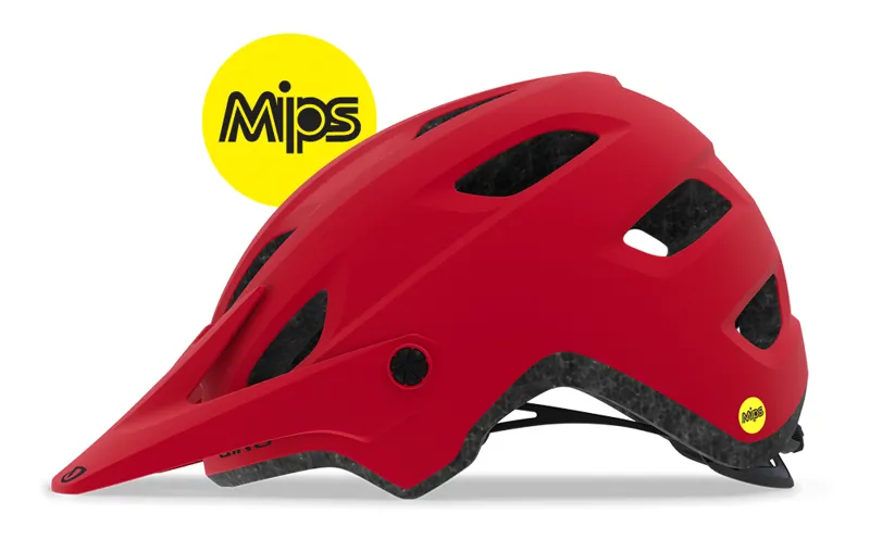 Giro Cartelle Mips Womens MTB Helmet Matte Bright Red