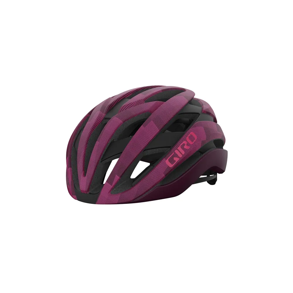 Image of Giro Cielo Mips Road Helmet Matte Dark Cherry Towers