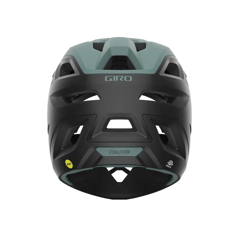 Giro Coalition Spherical Fullface Helmet Matte Metallic Coal/Mineral-2