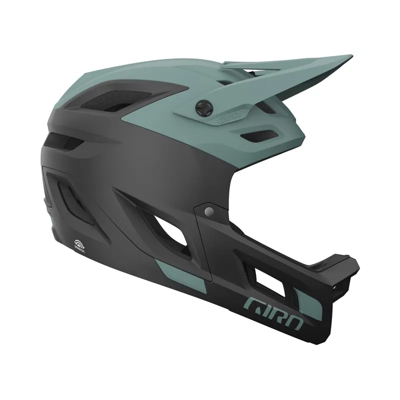 Giro Coalition Spherical Fullface Helmet Matte Metallic Coal/Mineral-3