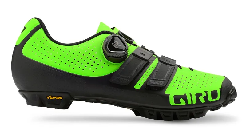 Giro Code Techlace MTB Shoes Lime/Black-1