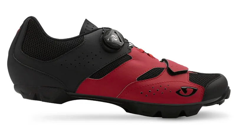 Giro Cylinder MTB Shoes Dark Red/Black-1