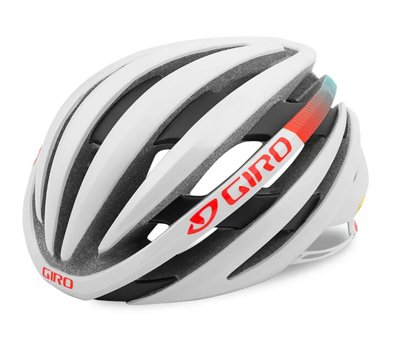 Giro Ember Mips Road Bike Helmet White/Turquoise-1