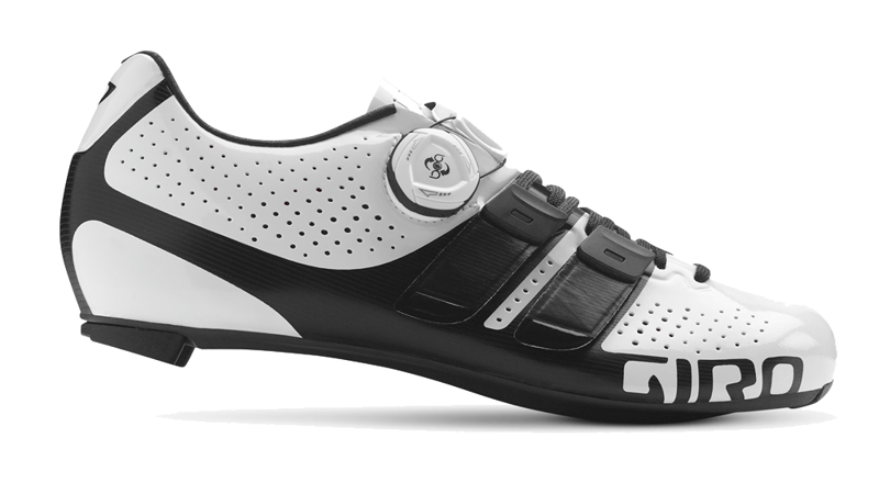 Giro Factress Techlace Womens Road Cycling Shoes White/Black-1