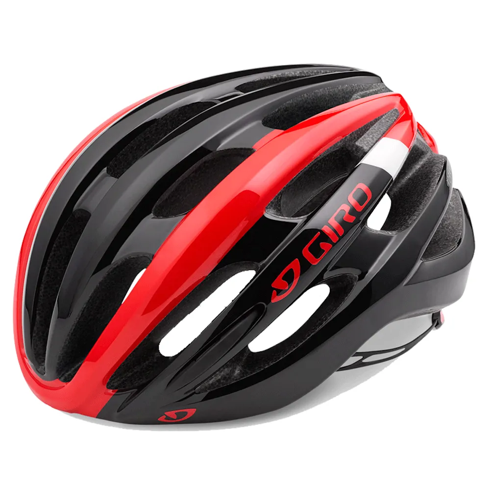 Giro Giro Foray Road Bike Helmet Bright Red/Black