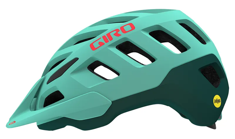 Giro Radix Mips Womens Dirt Helmet Matte Cool Breeze/True Spruce-2