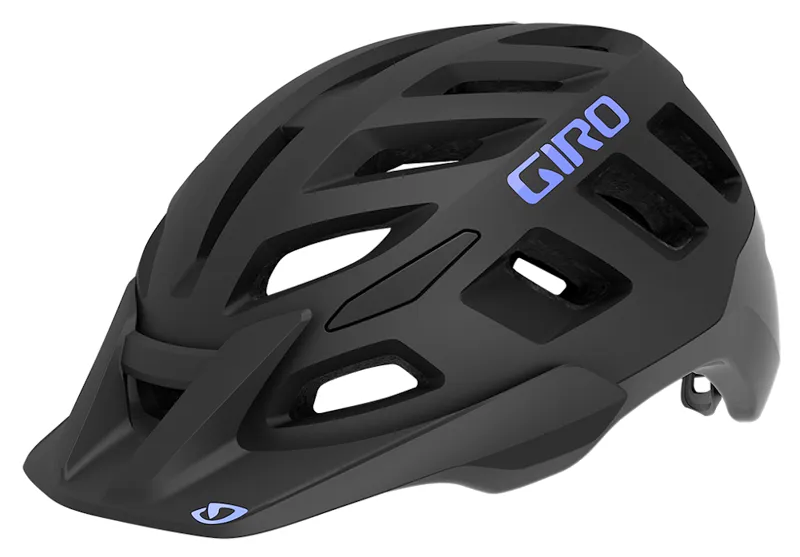 Giro Radix Womens Dirt Helmet Matte Black/Electric Purple
