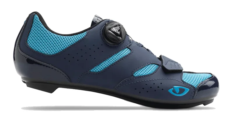 Giro Savix Womens Road Shoes Midnight/Iceberg Blue-1