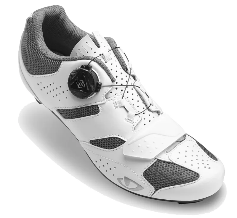 Giro Savix Womens Road Shoes White/Titanium