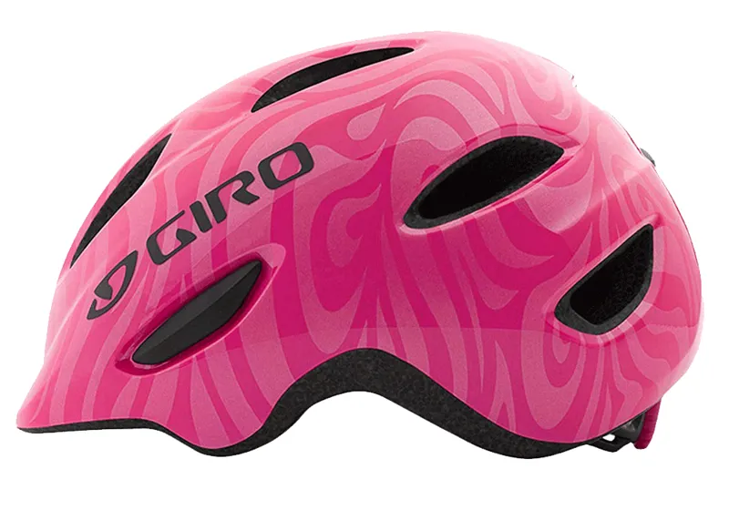 Giro Scamp Kids Helmet Matte Bright Pink/Pearl-1