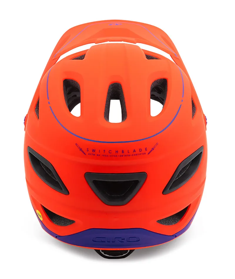 Giro Switchblade Mips Full Face MTB Helmet Vermillion/Purple-4