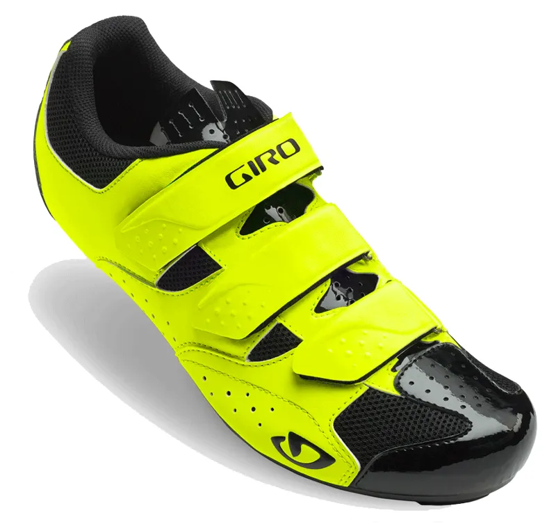 Giro Techne Road Shoes Highlight Yellow