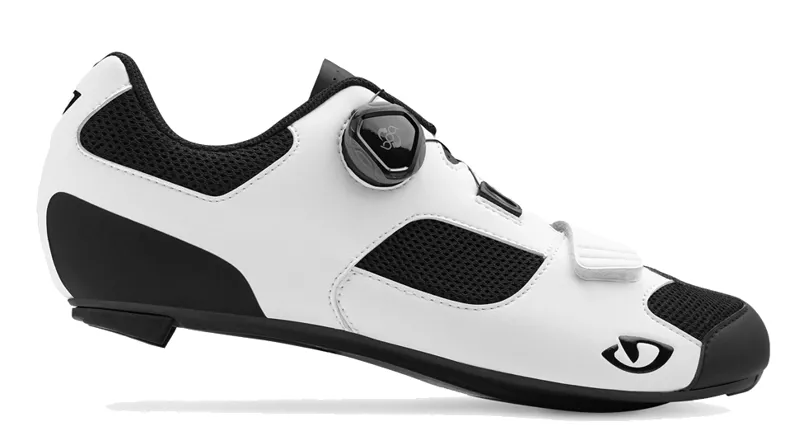 Giro Trans BOA Road Shoes White/Black-1