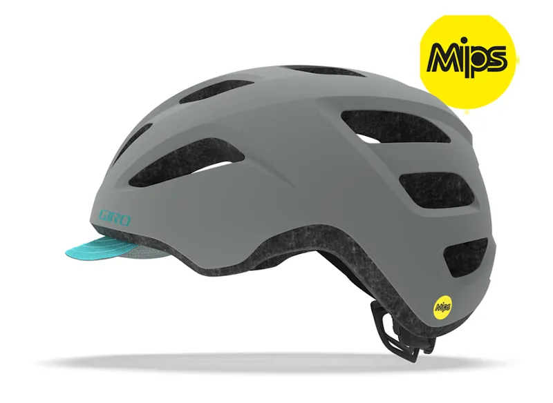 Giro Trella Mips Urban Helmet Matte Grey/Dark Teal-1