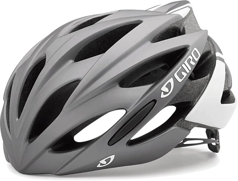 Giro Savant Road Bike Helmet Titanium/White