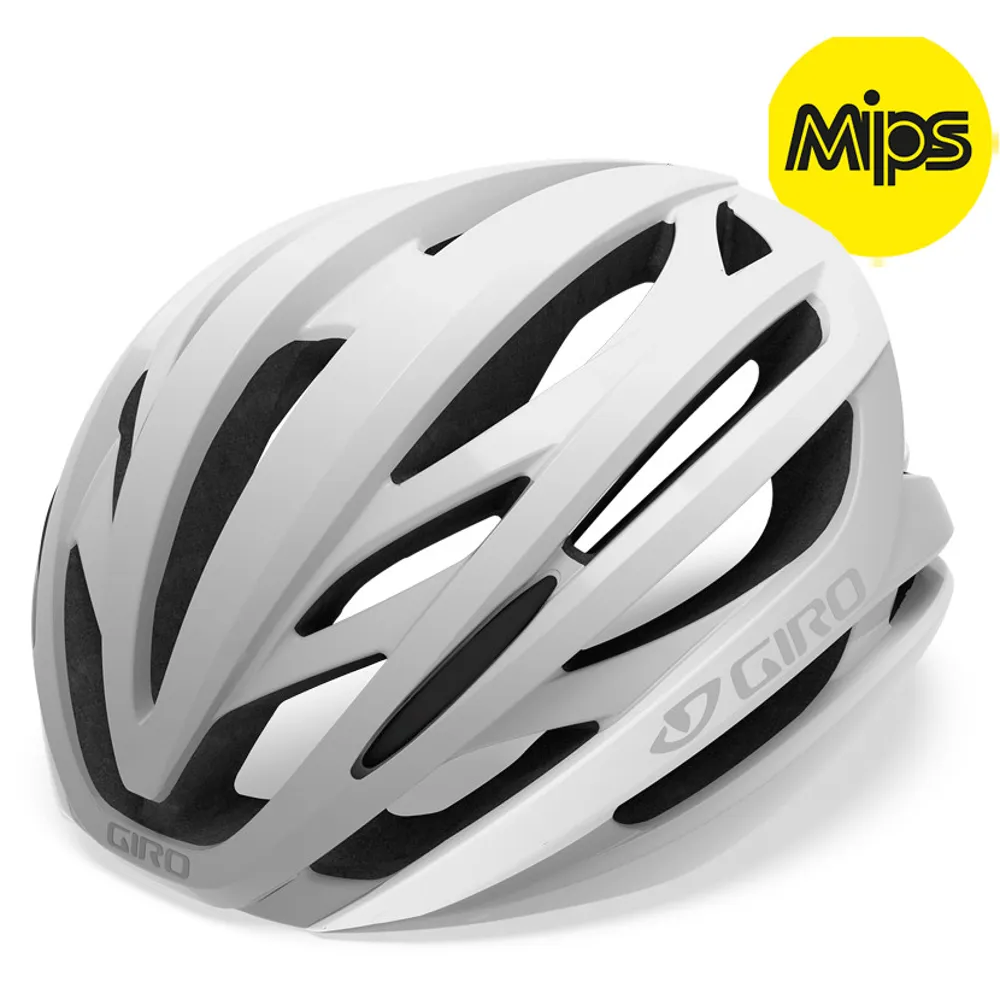 Giro Giro Syntax Mips Road Helmet Matte White/Silver