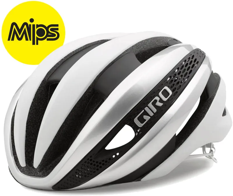Giro Synthe MIPS Road Bike Helmet White/Silver