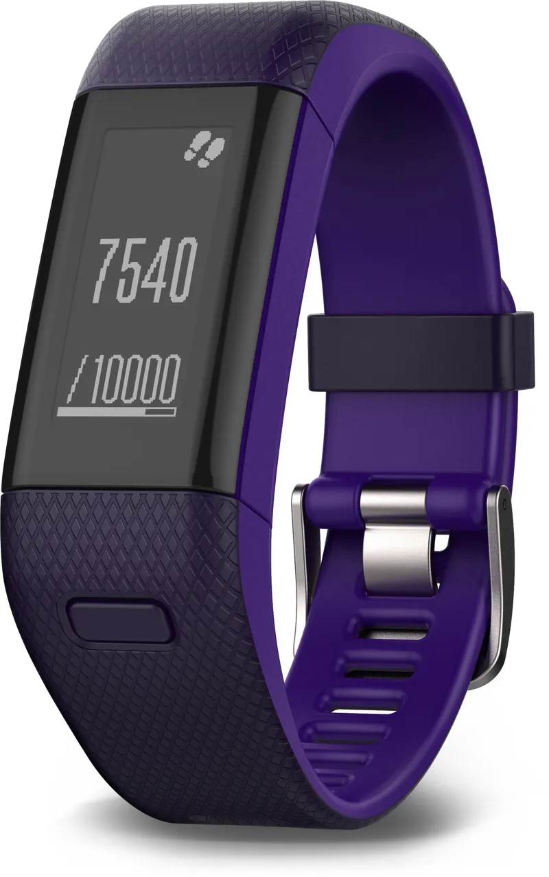 Image of Garmin Vivosmart Heart Rate GPS Watch Purple