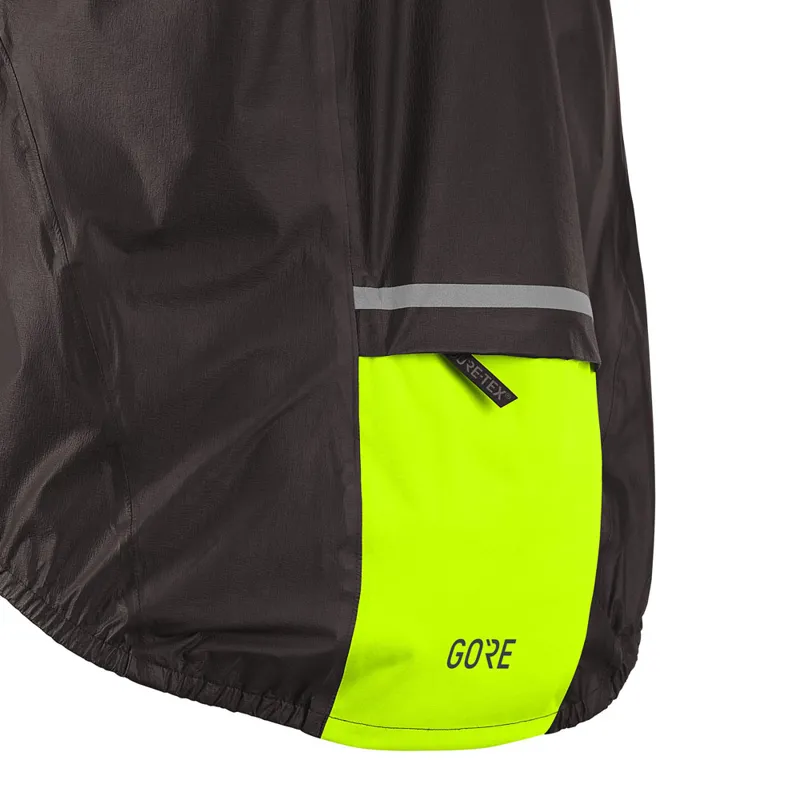 Gore C5 1985 Gore-Tex Shake Dry Jacket Black/Yellow-2