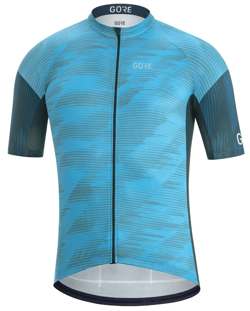 Gore C3 Knit SS Jersey Dynamic Cyan/Orbit Blue