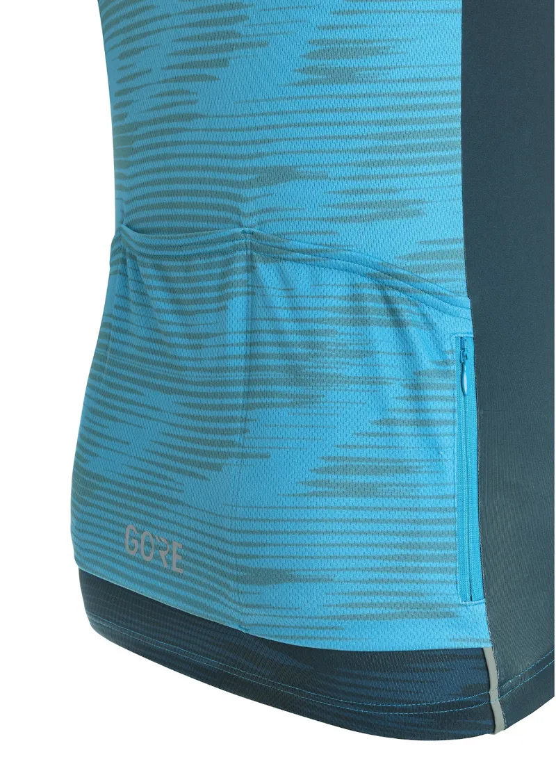 Gore C3 Knit SS Jersey Dynamic Cyan/Orbit Blue-3