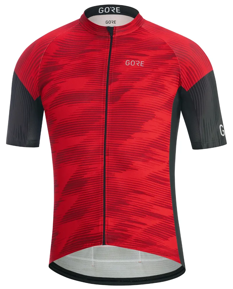 Gore C3 Knit SS Jersey Red/Black