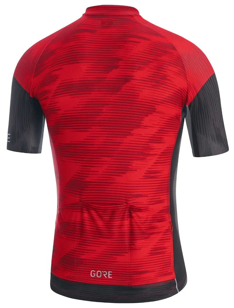 Gore C3 Knit SS Jersey Red/Black-1