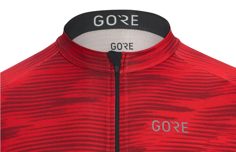 Gore C3 Knit SS Jersey Red/Black-2