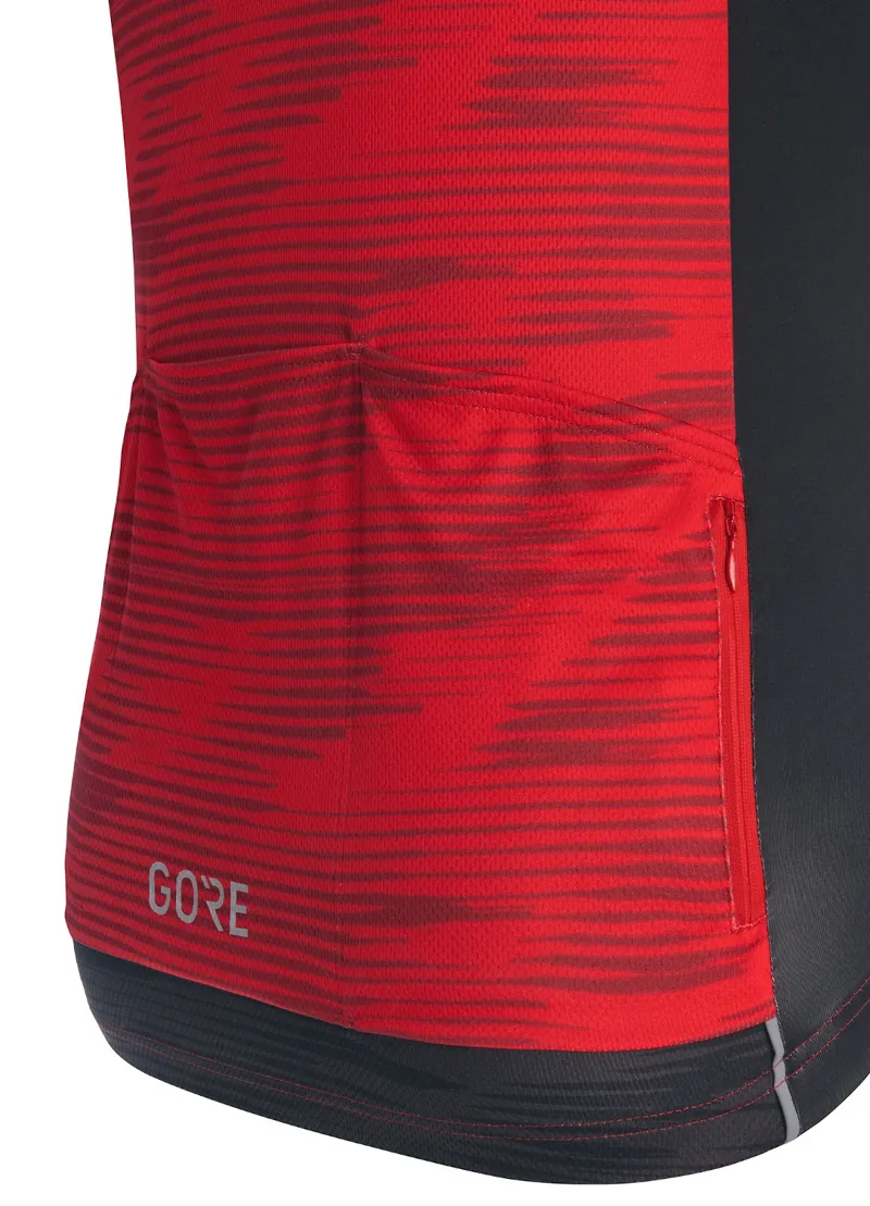 Gore C3 Knit SS Jersey Red/Black-3