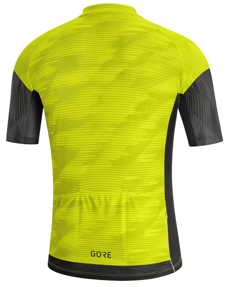 Gore C3 Knit SS Jersey Citrus Green/Black-1
