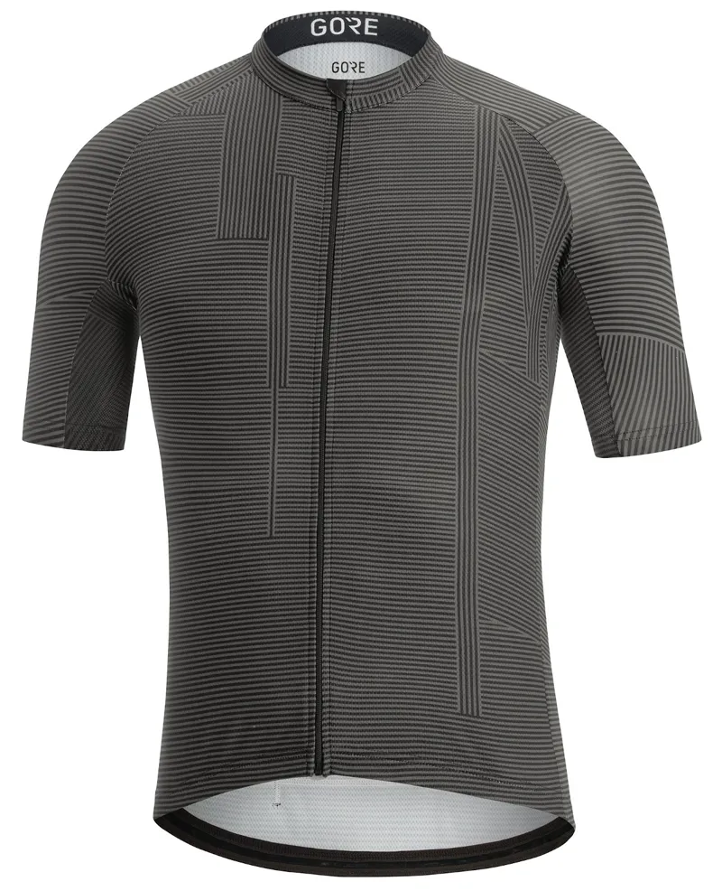 Gore C3 Line Brand SS Jersey Black/Graphite Grey