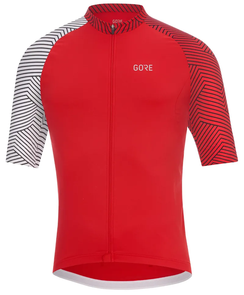 Gore C5 SS Jersey Red/White