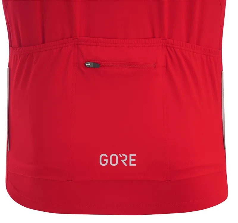 Gore C5 SS Jersey Red/White-2