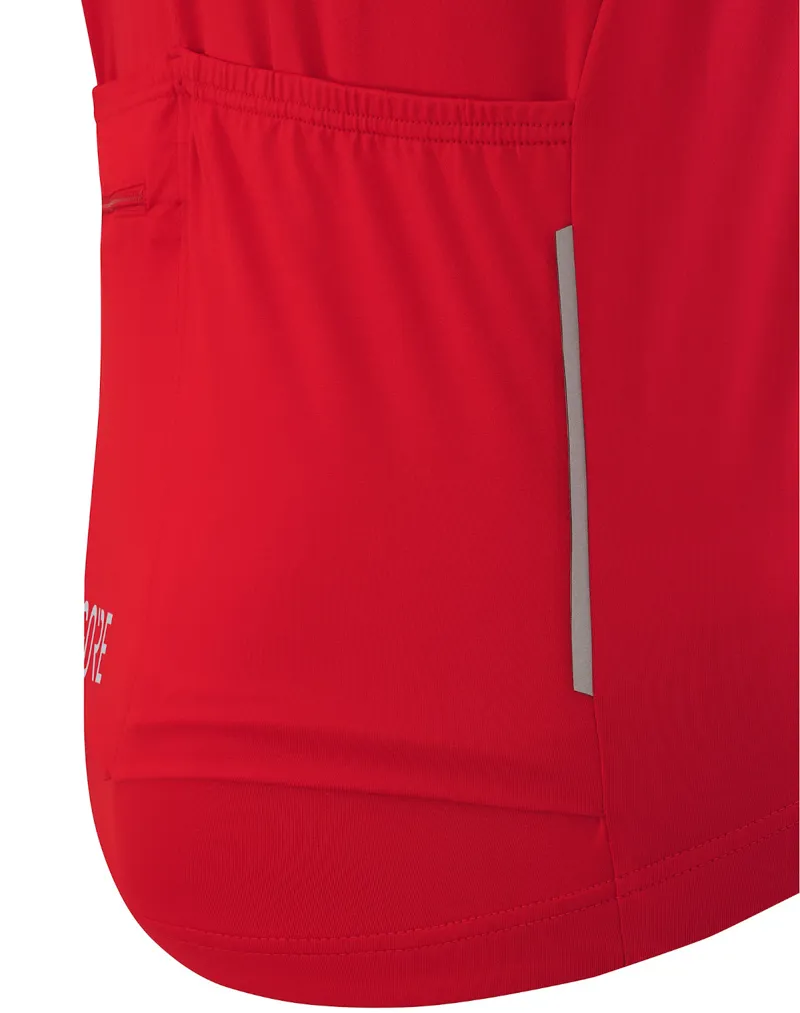 Gore C5 SS Jersey Red/White-3