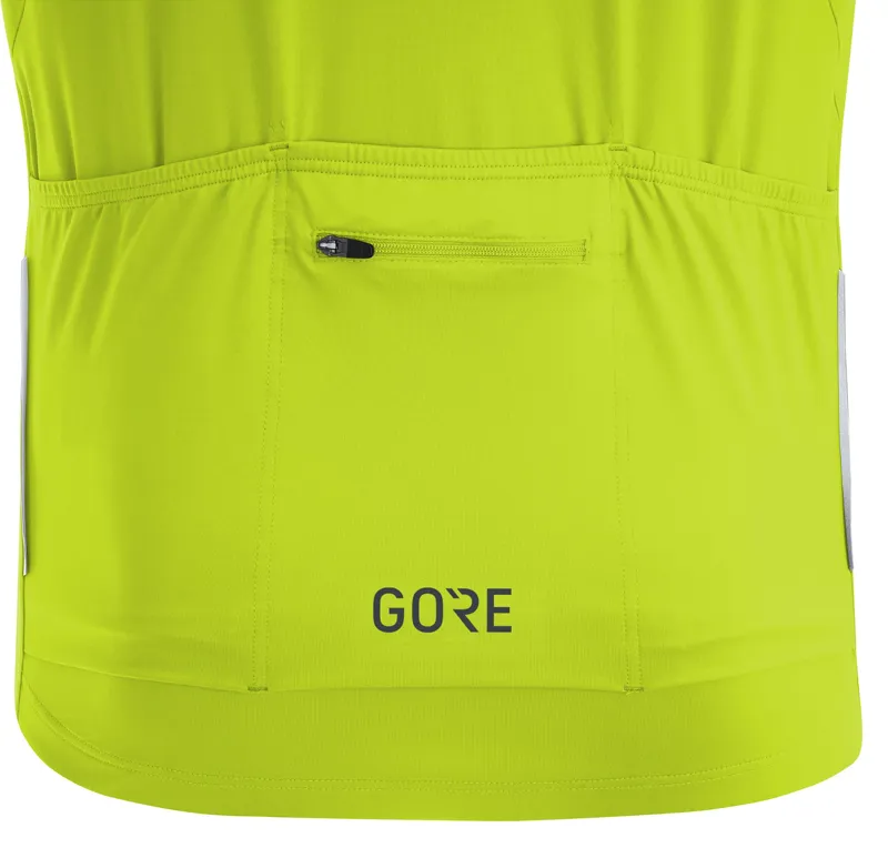 Gore C5 SS Jersey Citrus Green/White-2