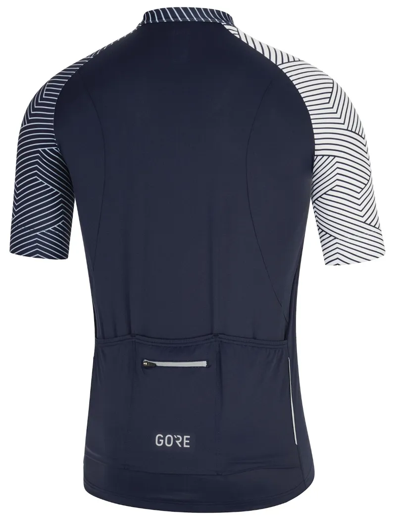 Gore C5 SS Jersey Orbit Blue/White-1