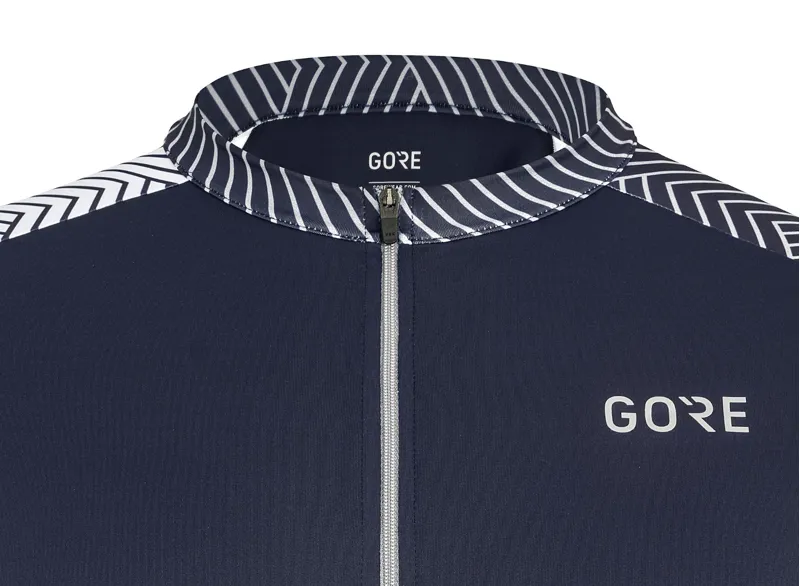 Gore C5 SS Jersey Orbit Blue/White-2