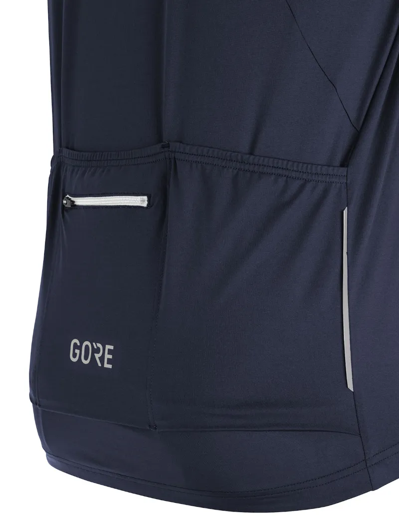 Gore C5 SS Jersey Orbit Blue/White-3