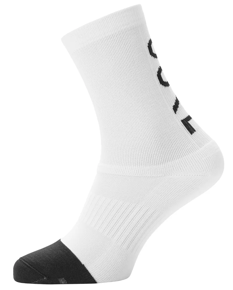 Gore M Mid Brand Socks White/Black