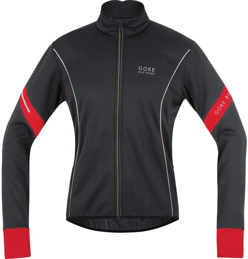 Gore Power 2.0 Windstopper Jacket Black/Red