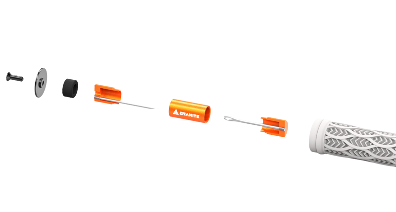 Granite STASH Tyre Plug Hidden Handlebar Kit Black-1