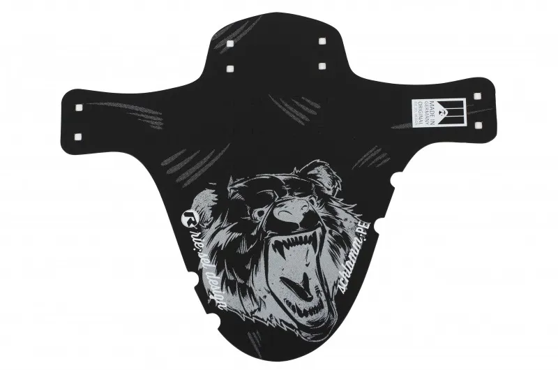 Riesel Schlamm PE Front Mudguard Grizzly Bear
