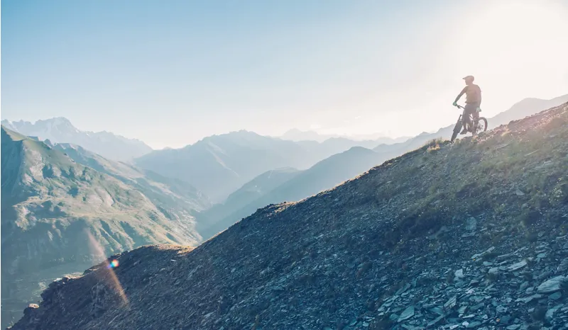 Haibike SDURO AllMtn 6.0 27.5 Electric Bike 2017 Black/Cyan/Orange-1